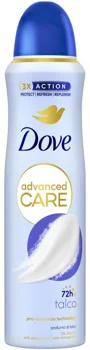 Antiperspirant spray Dove Deo Advanced Care Talco, 150 ml foto