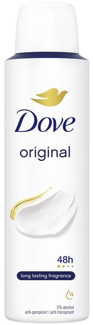 image for Antiperspirant spray Dove Deo Original, 150 ml foto