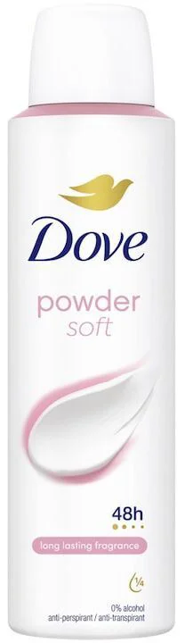 image for Antiperspirant spray Dove Deo Powder Soft, 150 ml foto