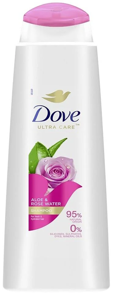 image for Sampon Dove Aloe&Rose Water, 400 ml foto