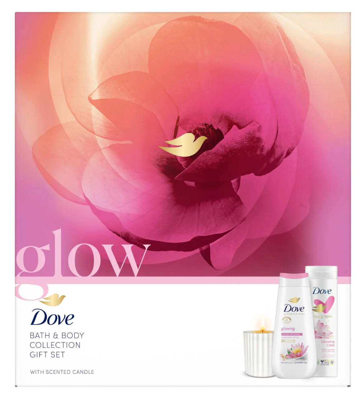 image for Подарочный набор Dove Glowing Bath&Body foto
