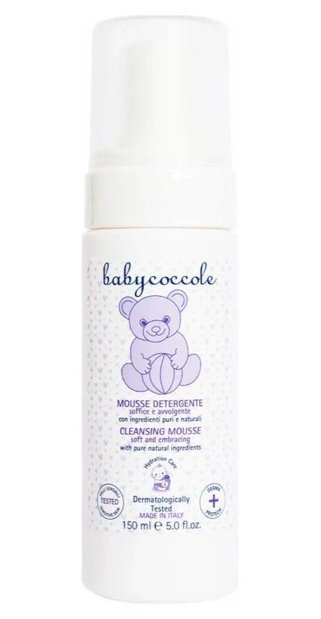 image for Mousse de curatare delicat BabyCoccole cu extract de flori de lotus, 150 ml foto