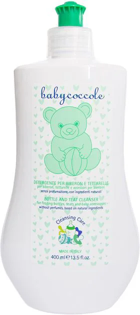 image for Средство BabyCoccole для очищения бутылочек, сосок и поильников, 400 мл foto