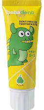 Pasta de dinti pentru copii Betadent Baby Pear (0-3 ani), 75 ml foto