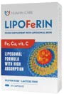 Supliment alimentar Lipoferin Human Care (Fe lipozomal 14mg, Vit.C, B2, Cu), 30 capsule foto