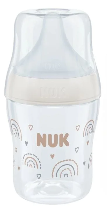 image for Пластиковая бутылочка NUK Nature Perfect Match с силиконовой соской (0–6 мес.), 150 мл foto