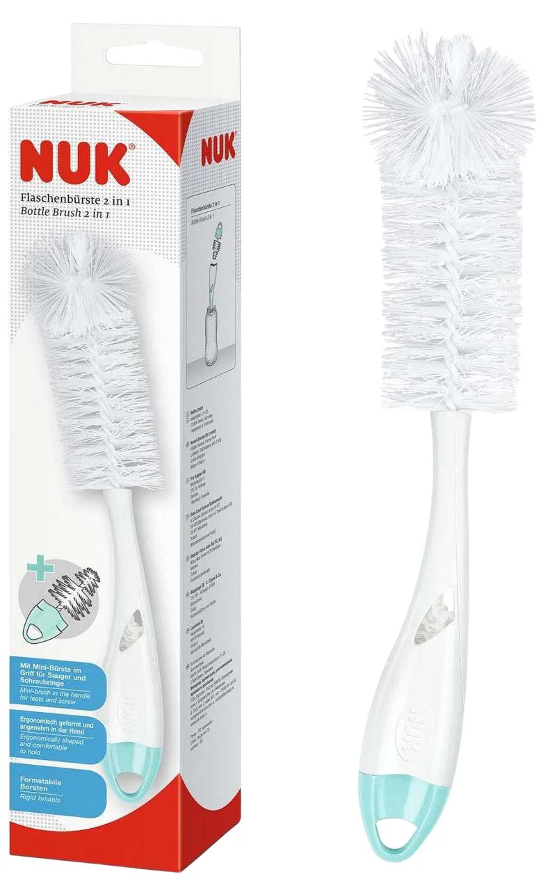 image for Perie 2 in 1 NUK pentru biberoane si tetine foto