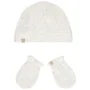 Orchestra Комплект 2 в 1 Шапочка и перчатки Ecru, размер 34 foto