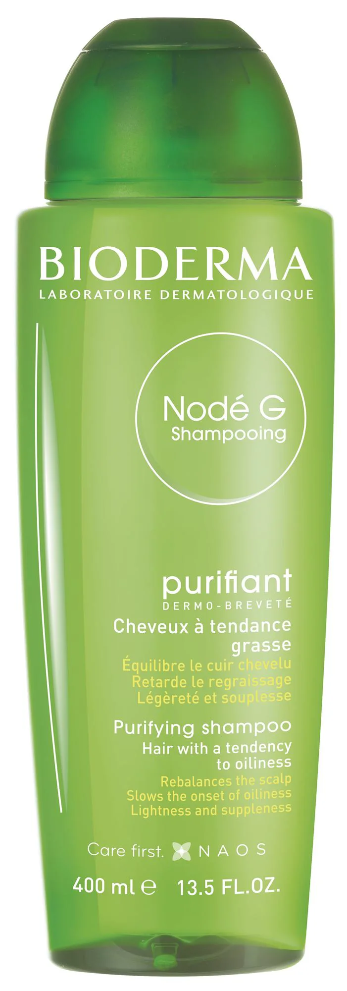 image for Очищающий шампунь для жирных волос Bioderma Nodé G, 400 мл foto