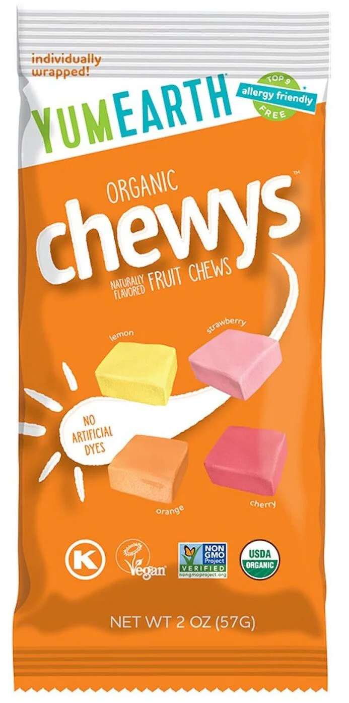image for Bomboane gumate din fructe Yumearth Chewys, 57 g foto