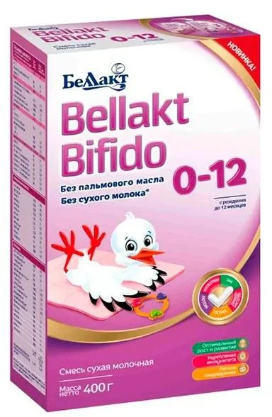 image for Formula de lapte Bellact Bifido (0-12 luni), 400 g foto