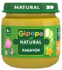 Пюре Gipopo из кабачков (4+ мес.), 80 г foto