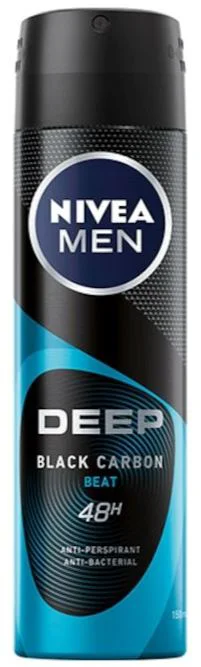 image for Deodorant spray NIVEA Men Deep Beat, 150 ml foto