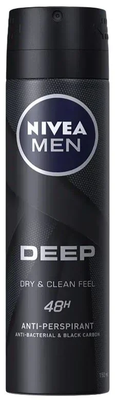 image for Deodorant spray NIVEA Men Deep, 150 ml foto