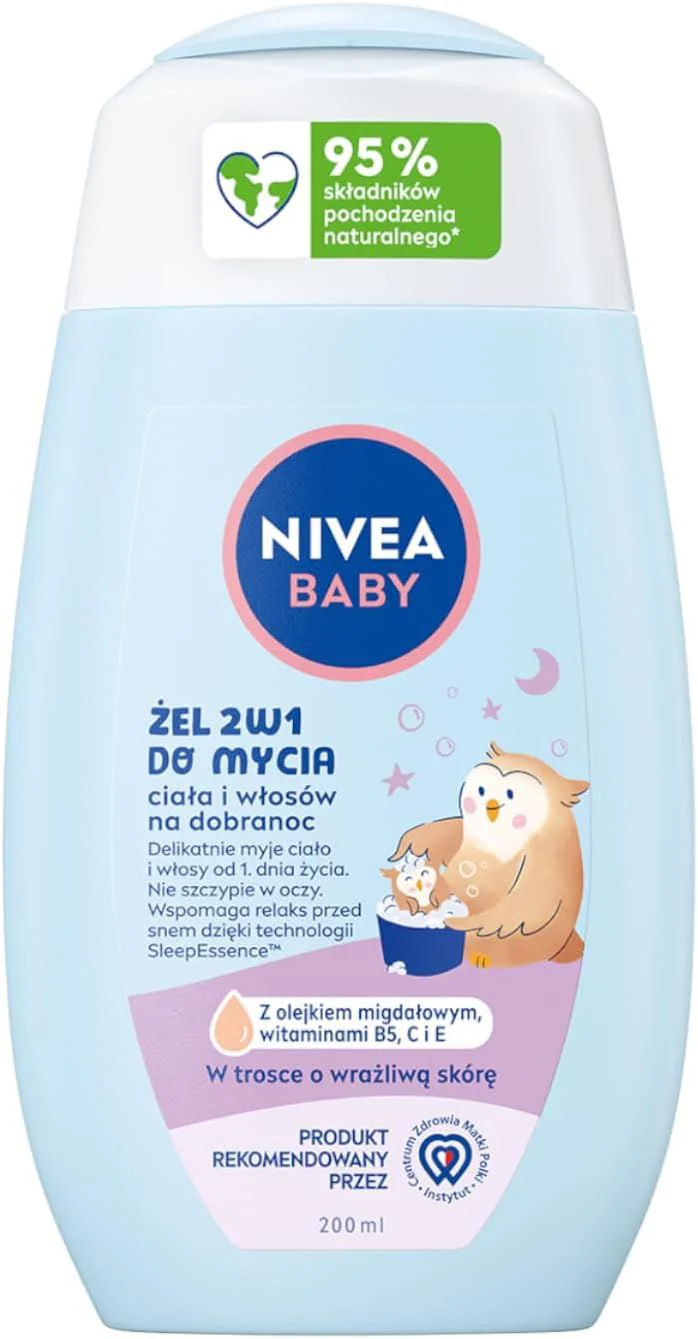 image for Gel de dus NIVEA Baby Bed Time, 200 ml foto