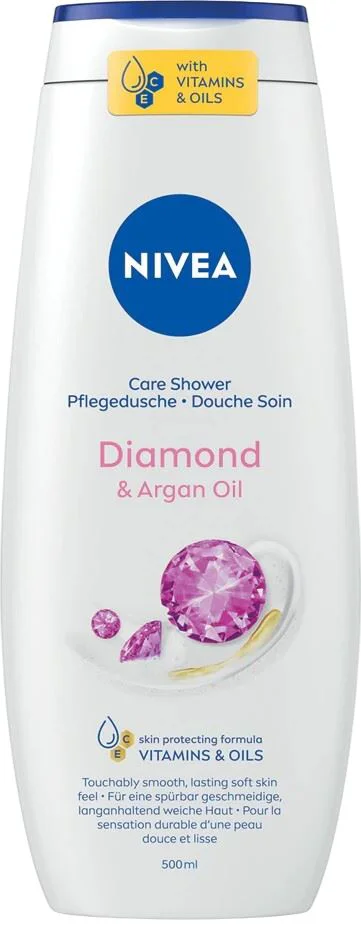 image for Gel de dus NIVEA Care Diamond, 500 ml foto