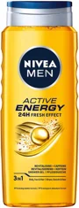 Gel de dus NIVEA Men Active Energy, 500 ml foto
