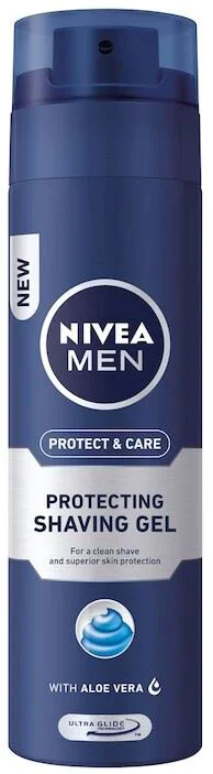 image for Gel de ras NIVEA Protect&Care, 200 ml foto