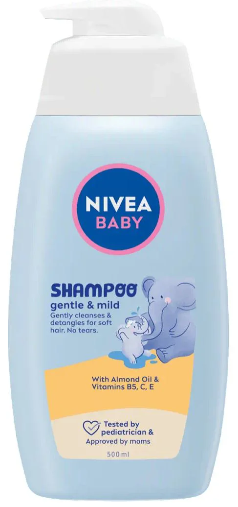 image for Sampon delicat pentru bebelusi NIVEA Baby Gentle&Mild, 500 ml foto