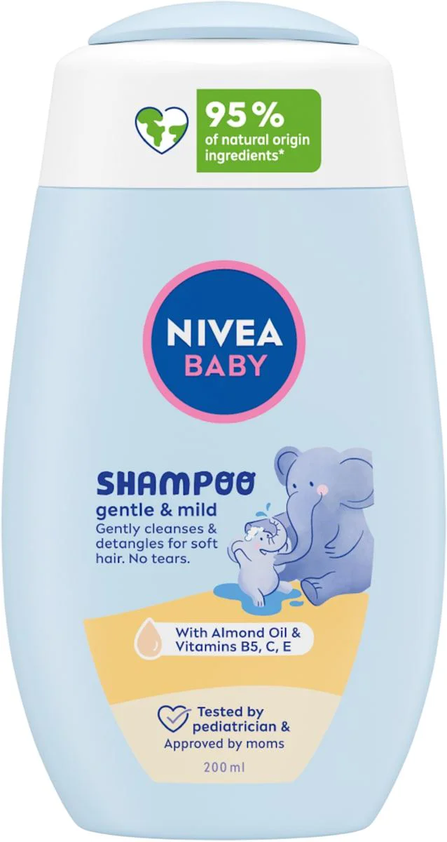 image for Детский шампунь NIVEA Baby Gentle&Mild, 200 мл foto