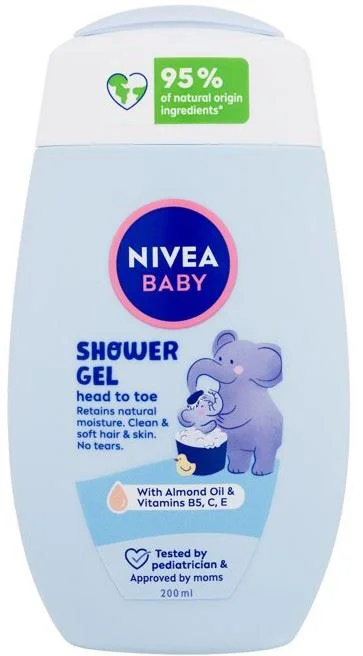 image for Gel de dus NIVEA Baby, 200 ml foto
