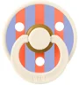 Suzeta rotunda din latex BIBS Studio Colour Block - Ivory Hush (6-18 luni) foto