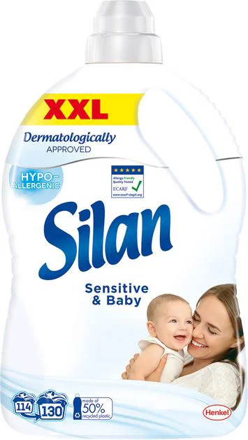 image for Balsam de rufe Silan Sensitive & Baby, 130 spalari foto