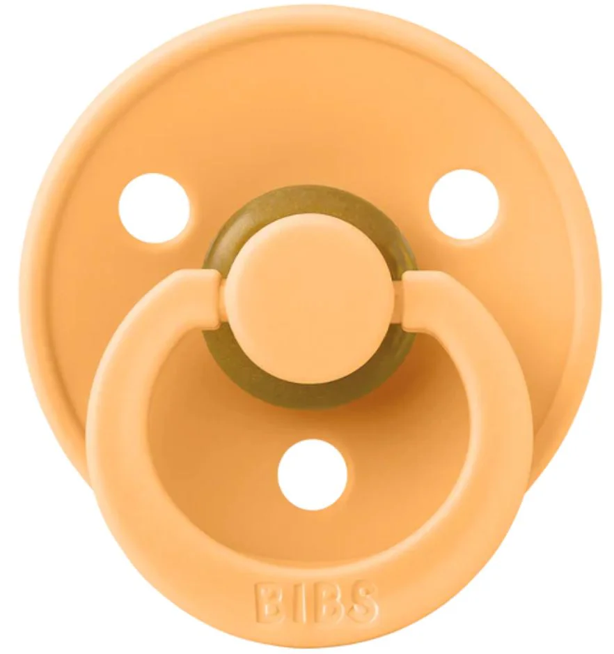 Suzeta rotunda din latex BIBS Sunkissed (6-18 luni) foto