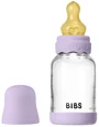 Biberon din sticla anticolici BIBS Boheme Violet Sky cu tetina din latex 0+ luni, 120 ml foto