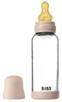 Biberon din sticla anticolici BIBS Blush cu tetina din latex 3+ luni, 240 ml foto