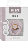 Suzeta rotunda din latex BIBS Boheme Dusky Lilac (0-6 luni) - Ambalaj premium foto