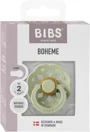 Suzeta rotunda din latex BIBS Boheme Sage (6-18 luni) - Ambalaj premium foto