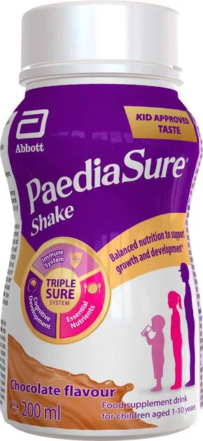 image for Питательный напиток PaediaSure Shake со вкусом шоколада (1–10 лет), 200 мл foto