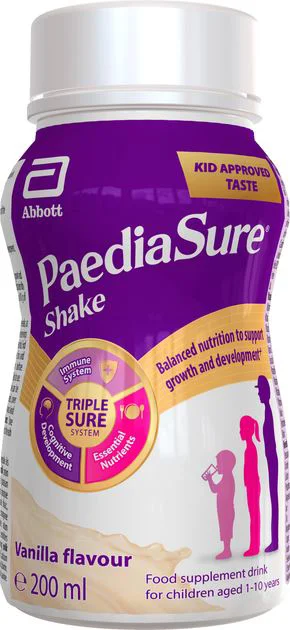 image for Питательный напиток PaediaSure Shake со вкусом ванили (1–10 лет), 200 мл foto
