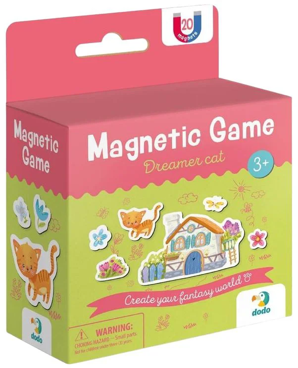 image for Joc magnetic Dodo Pisicuta visatoare, 20 el. foto