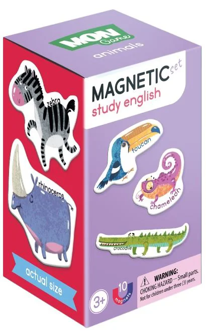 image for Joc magnetic Dodo Animale, 10 el. foto