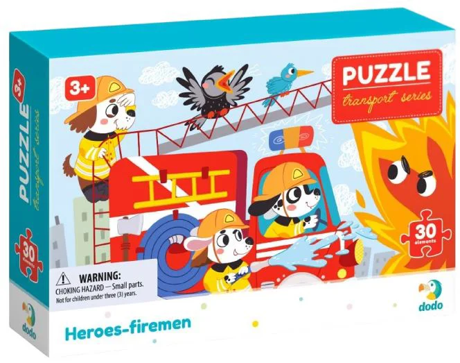 Puzzle Dodo Eroii Pompieri, 30 el. foto