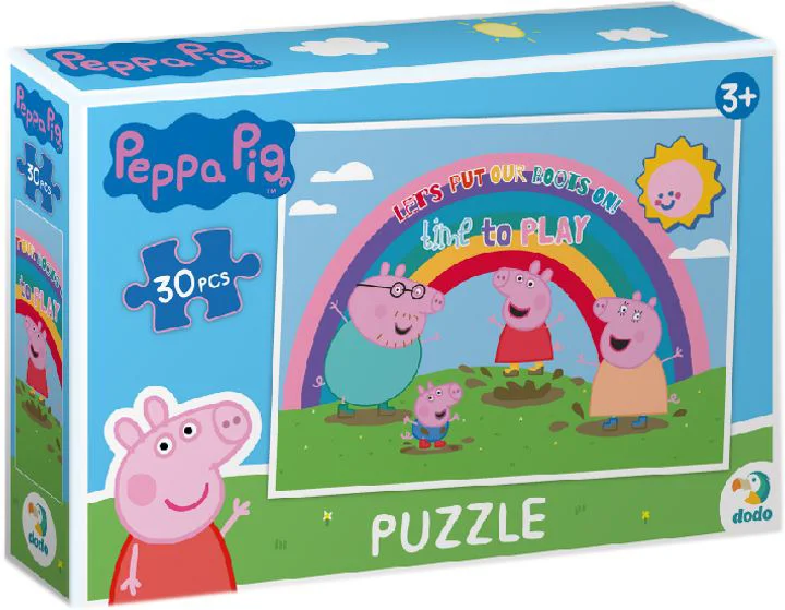 image for Puzzle Dodo Peppa Pig Timpul de joaca, 30 el. foto