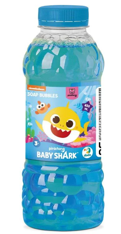 image for Solutie de sapun pentru baloane Dodo Baby Shark, 450 ml foto