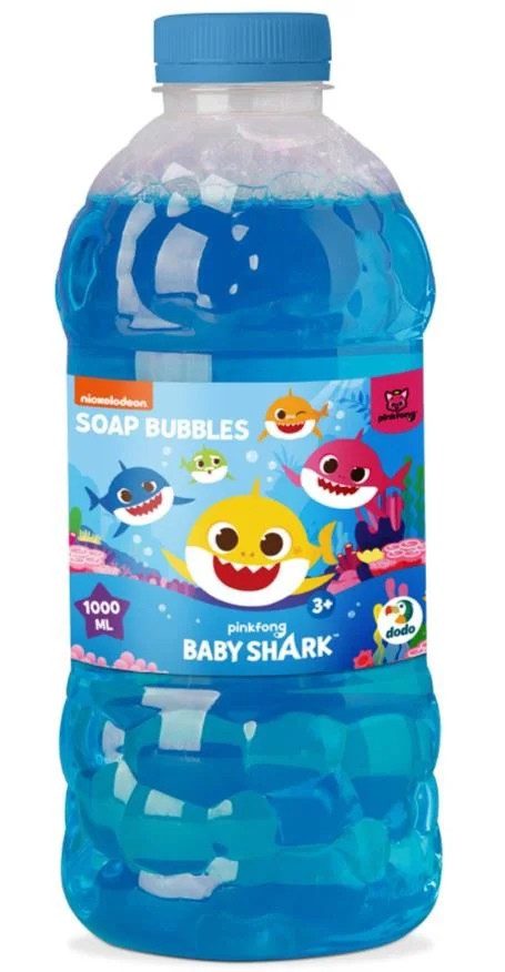 image for Solutie de sapun pentru baloane Dodo Baby Shark, 1000 ml foto