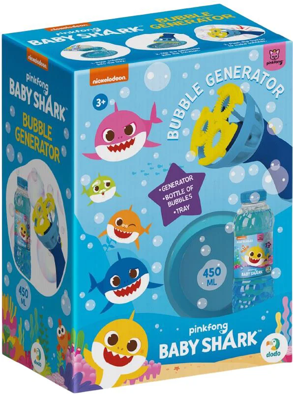 image for Suflanta cu bule Dodo Baby Shark, 450 ml foto