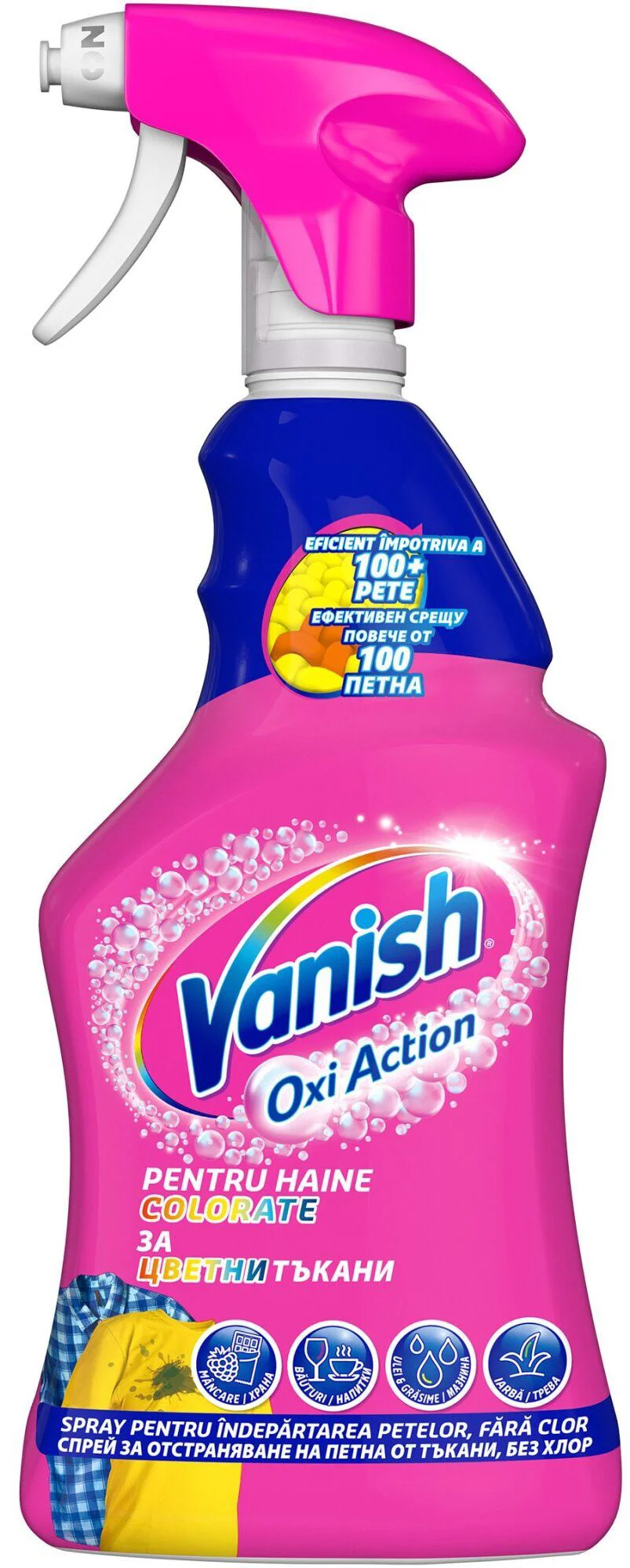 image for Spray pentru indepartarea petelor Vanish Oxi Action, 500 ml foto