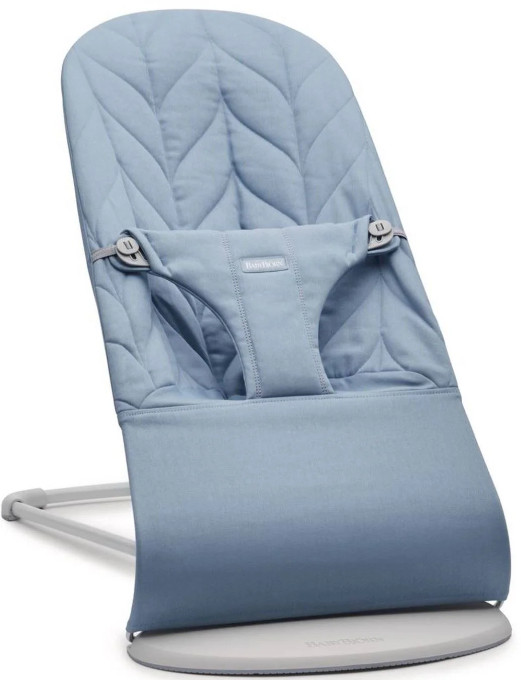 image for Кресло-шезлонг BabyBjorn Bliss Woven Petal Quilt Blue foto