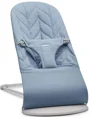 Кресло-шезлонг BabyBjorn Bliss Woven Petal Quilt Blue foto
