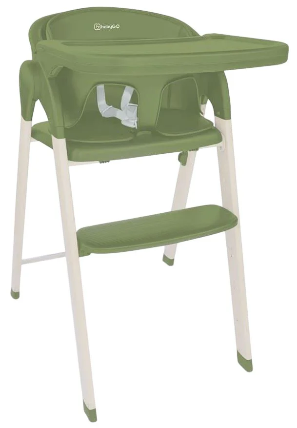 image for Scaun de masa 3 in 1 BabyGo Levels Khaki foto
