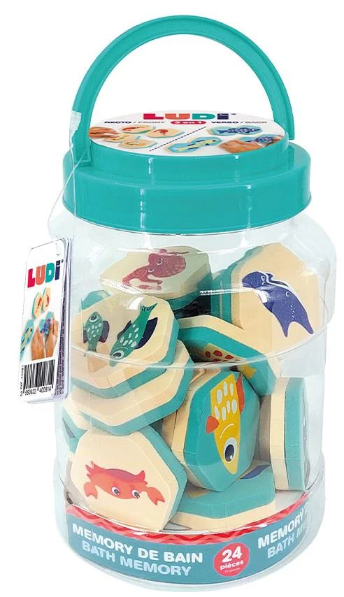 image for Memo puzzle pentru baie Ludi foto