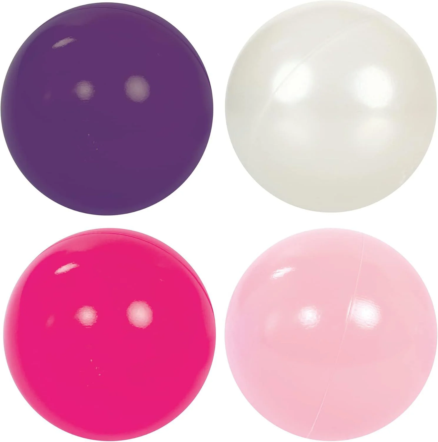 image for Игровые шарики Ludi Розовые, 60 шт. foto