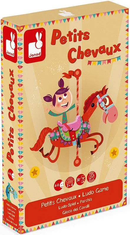 image for Joc clasic de masa Janod Caruselul calutilor foto