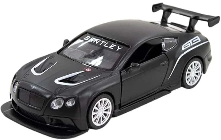 image for Модель автомобиля TechnoDrive Bentley Continental GT3 Чёрный матовый foto
