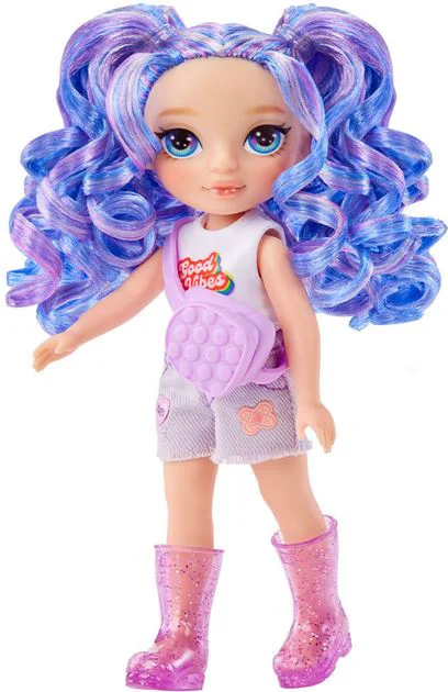 image for Papusa Amethyst Willow Rainbow High, seria Littles foto